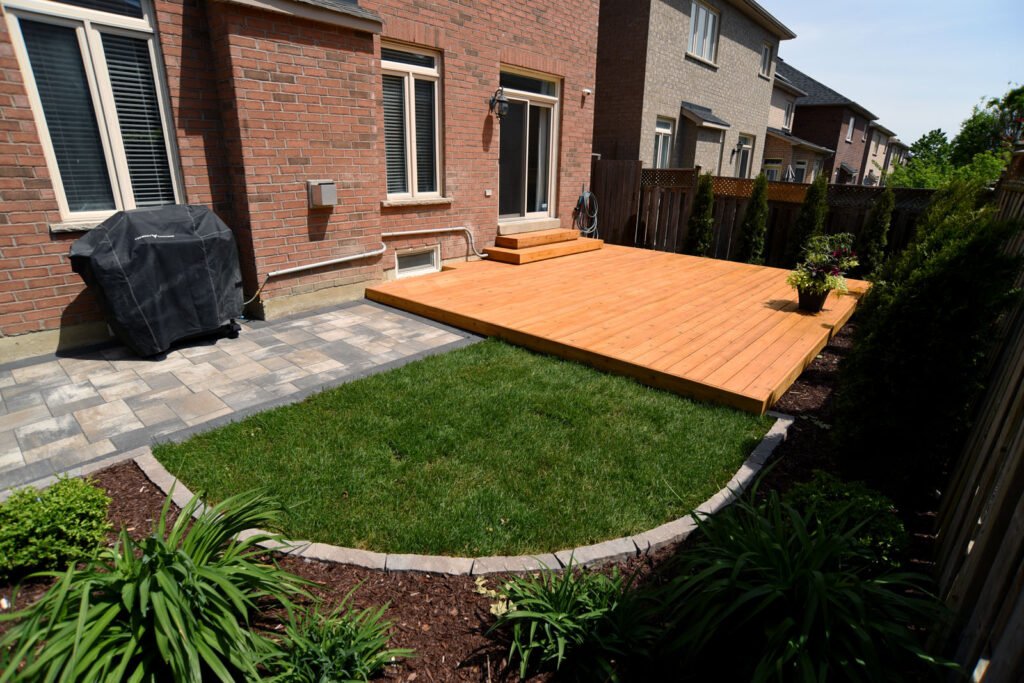 Renew a whole backyard