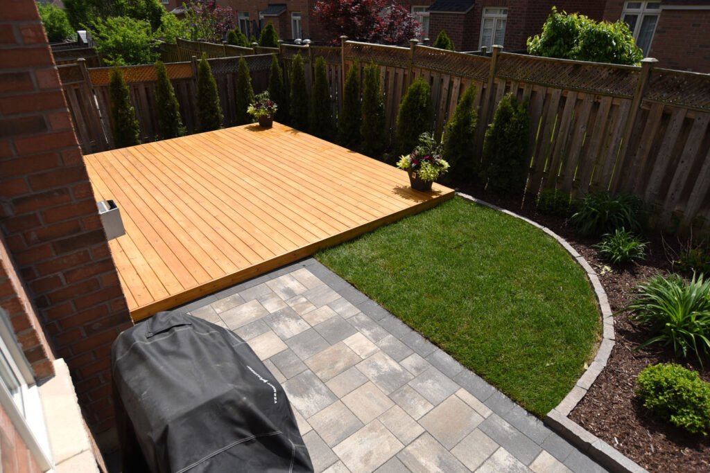 Renew a whole backyard