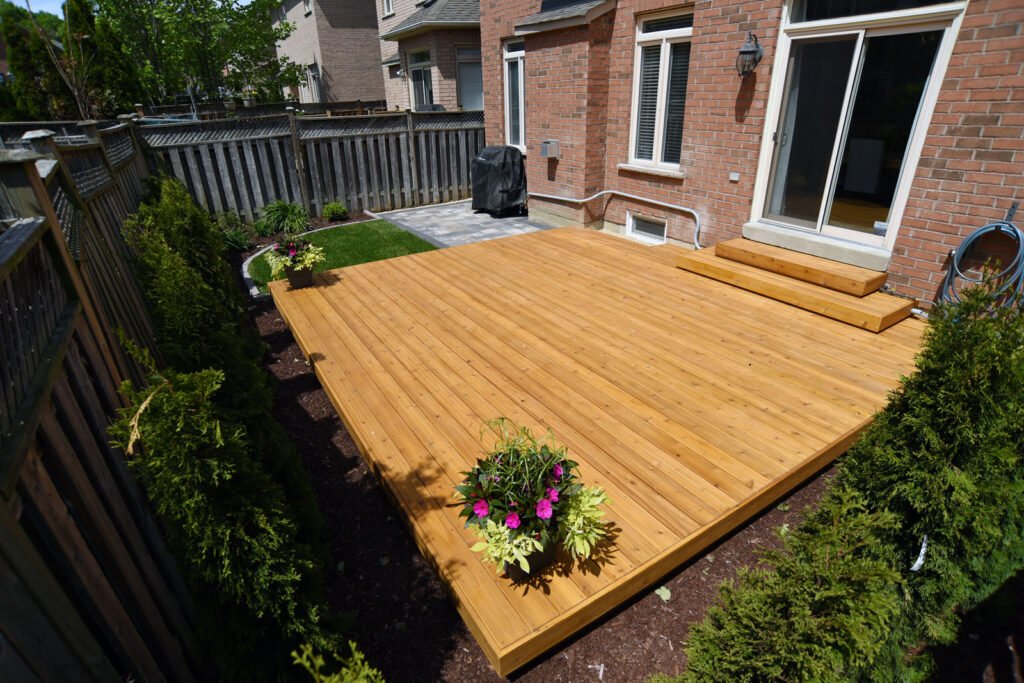 Renew a whole backyard