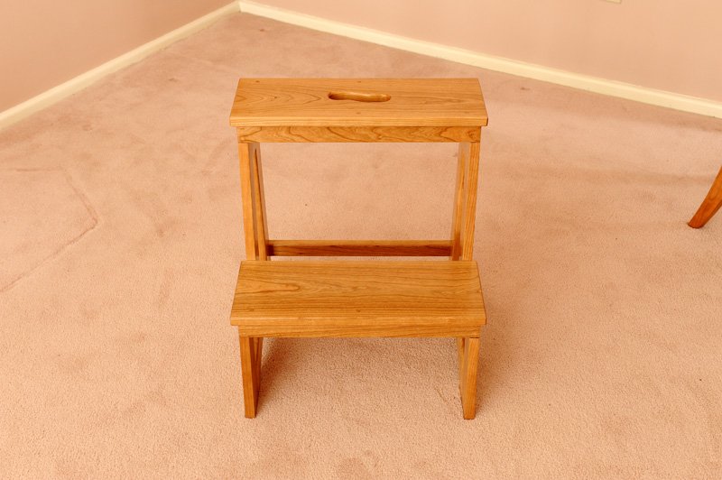 Cherry Step Stool