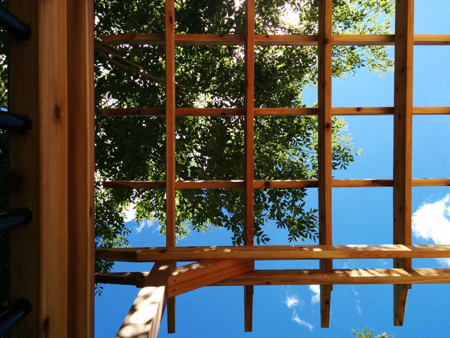 Free Hold Cedar Deck with Pergola