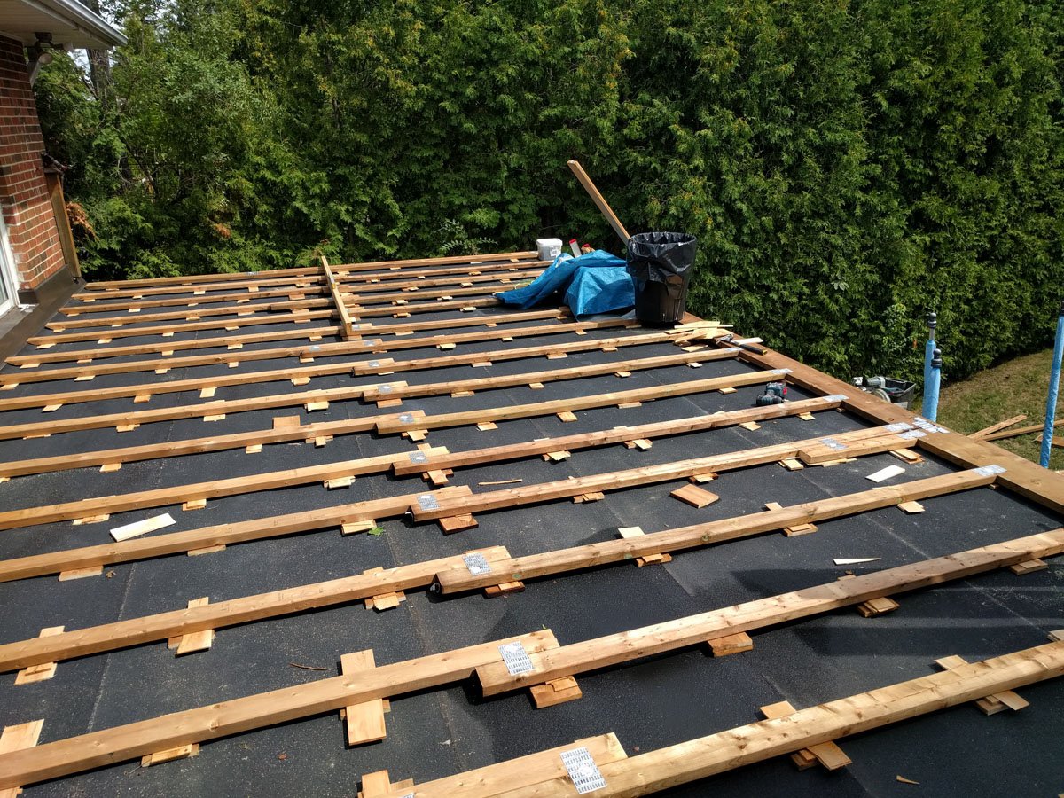 Cedar Deck on Rooftop