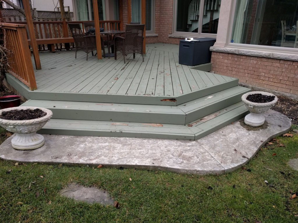 Everything for the wistaria and apple tree