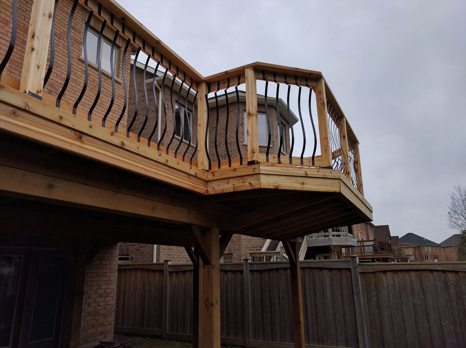 Cedar 2nd Level Deck