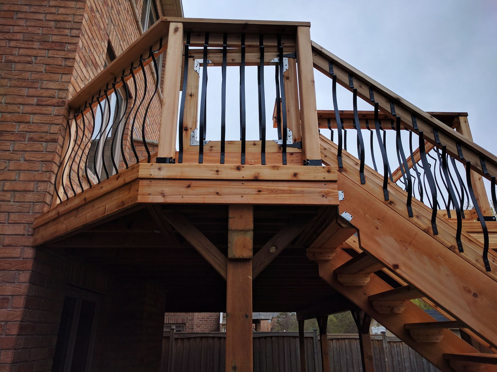 Cedar 2nd Level Deck