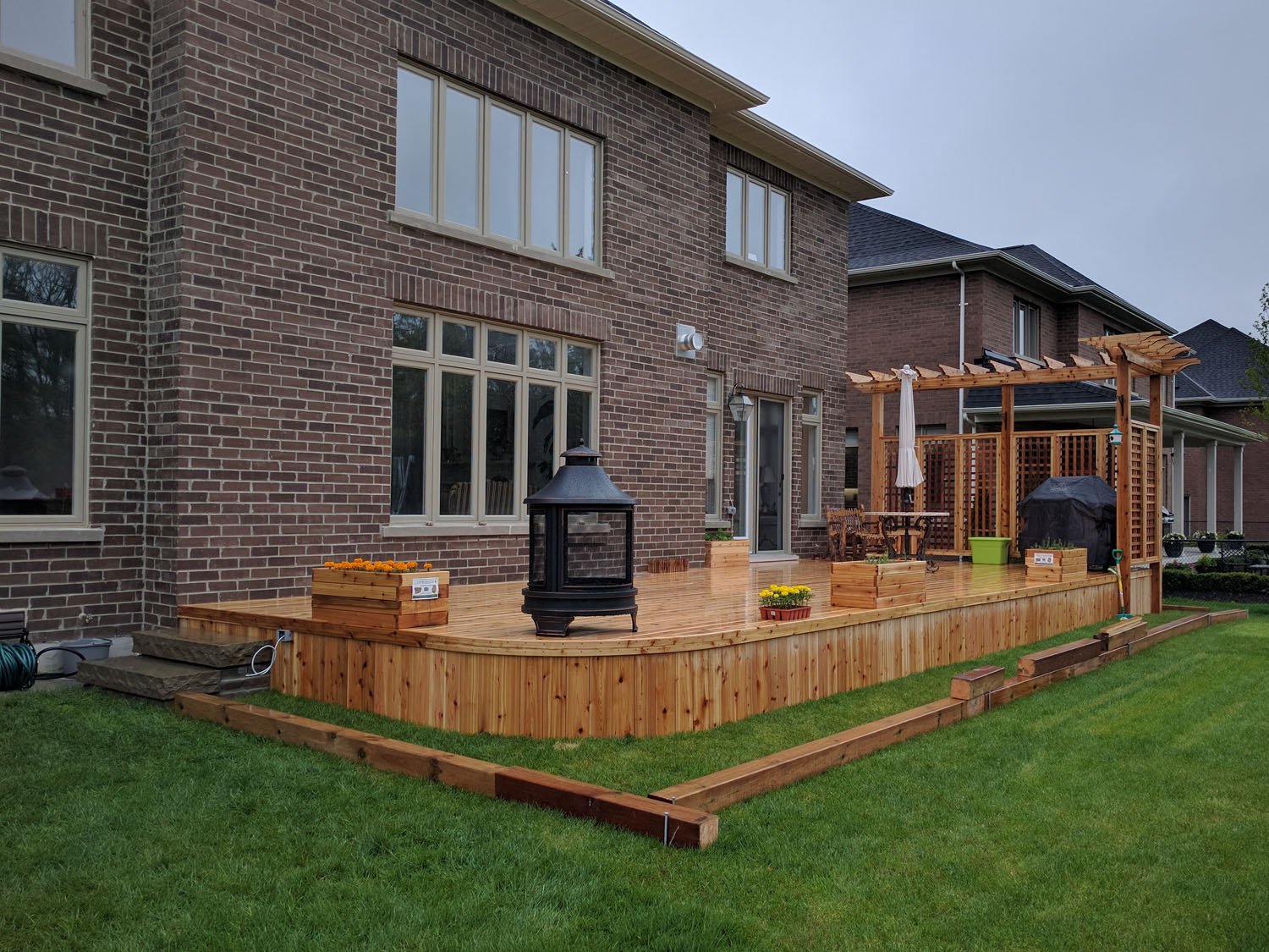 Privacy is an important part for decent deck