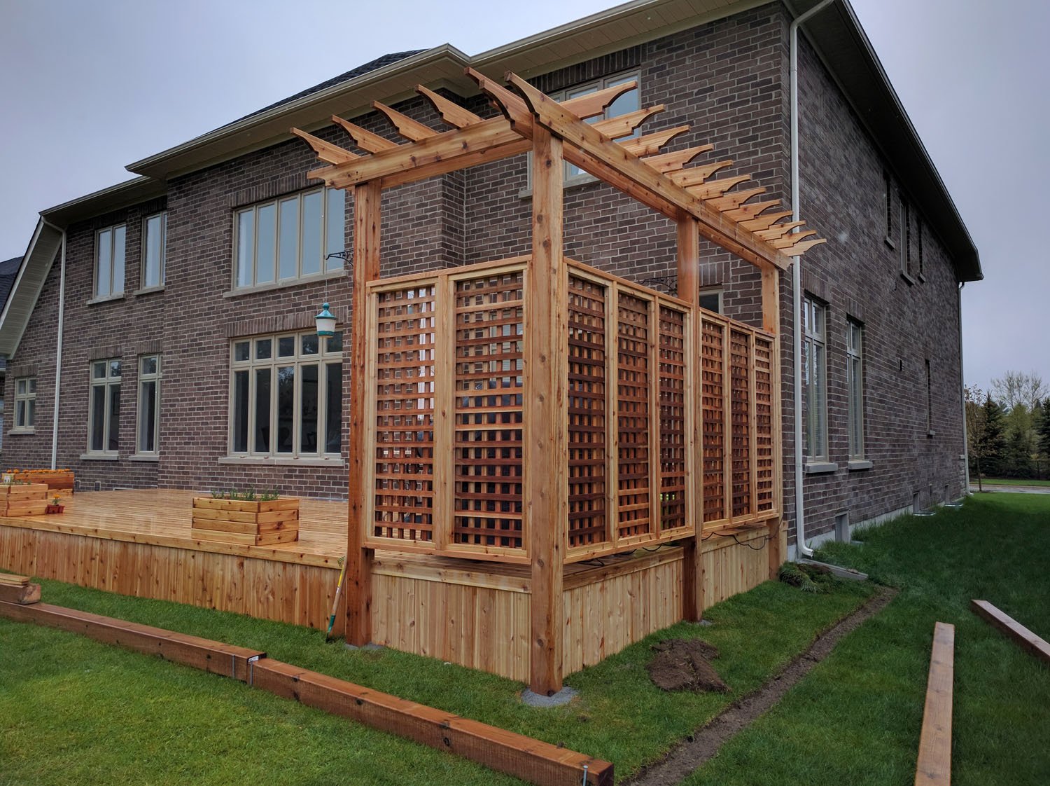 Privacy is an important part for decent deck