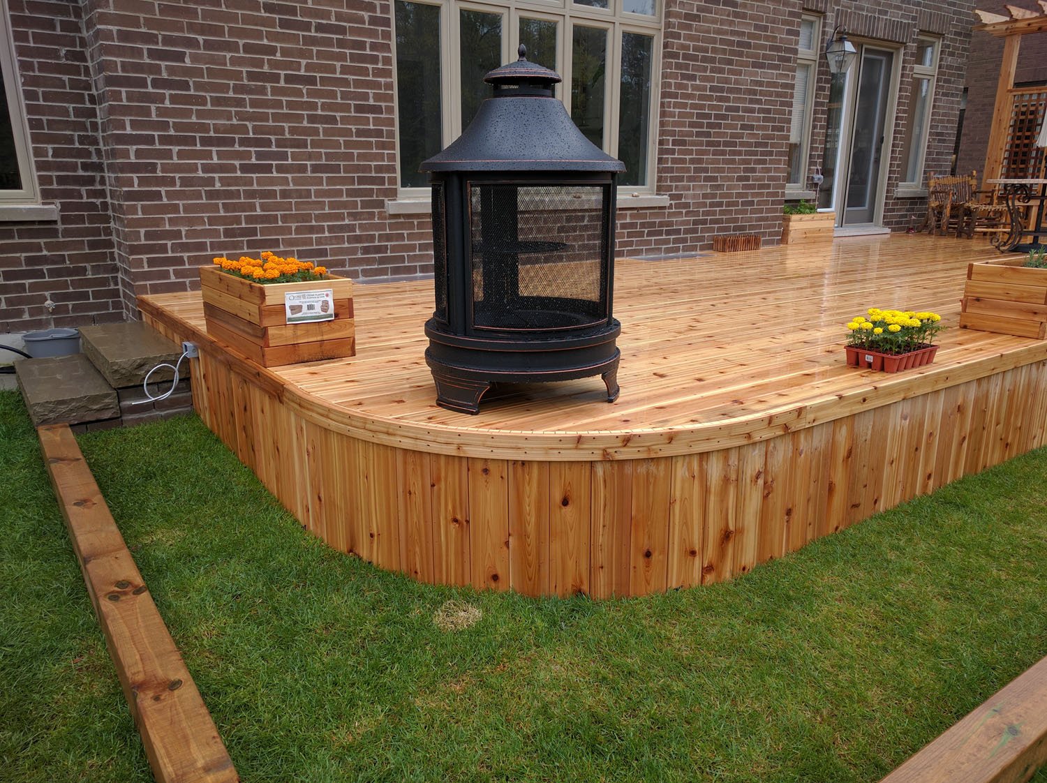 Privacy is an important part for decent deck