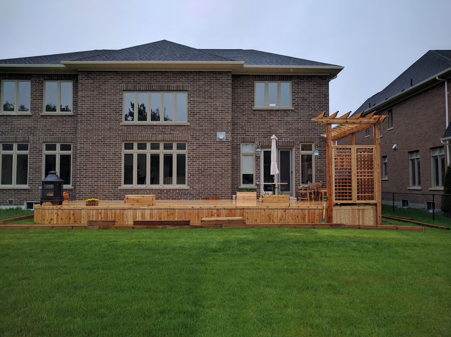 Privacy is an important part for decent deck