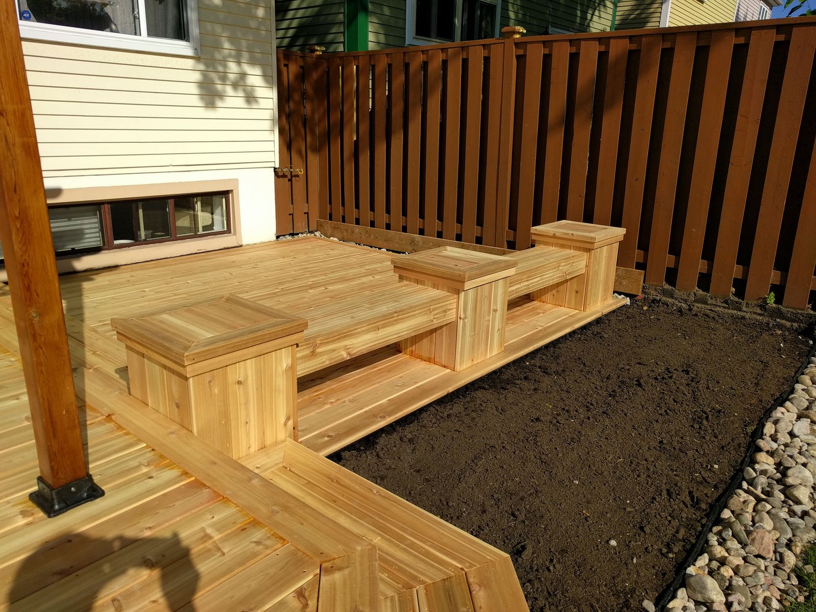 Painting Lady’s Backyard