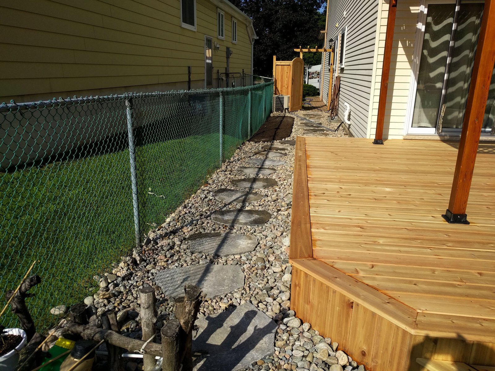 Painting Lady’s Backyard