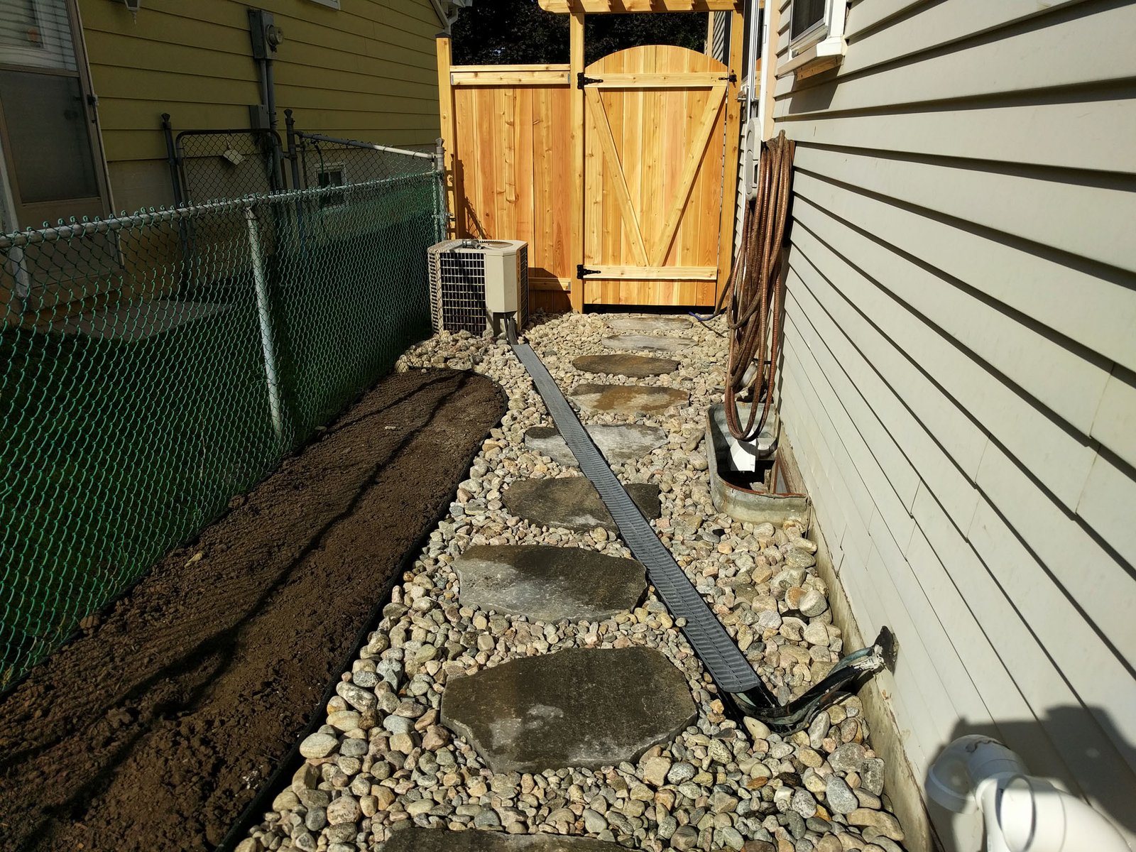 Painting Lady’s Backyard