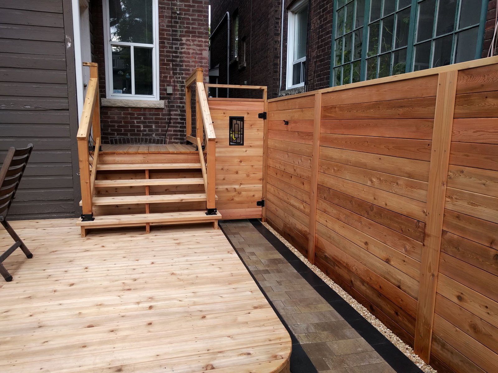 Solution of whole backyard in Toronto Downtown