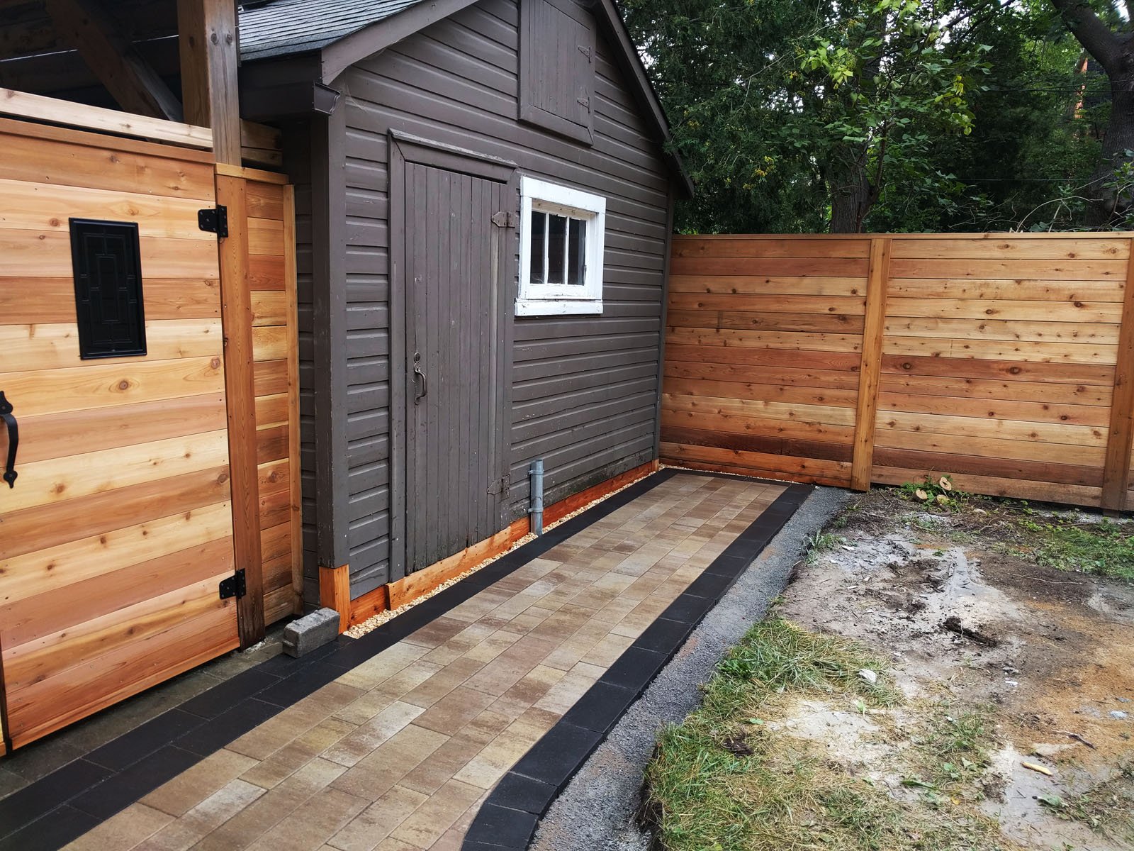 Solution of whole backyard in Toronto Downtown