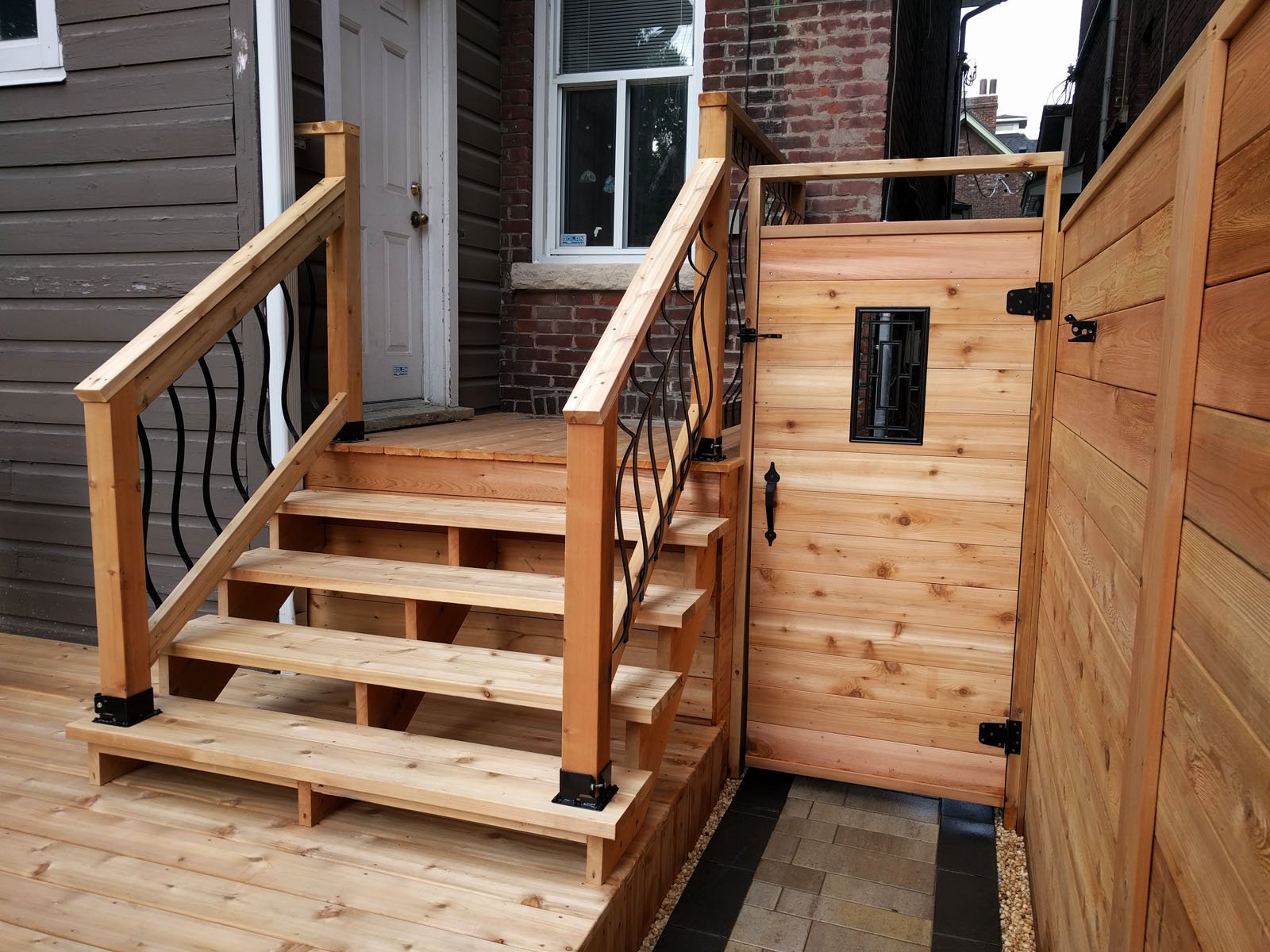 Solution of whole backyard in Toronto Downtown