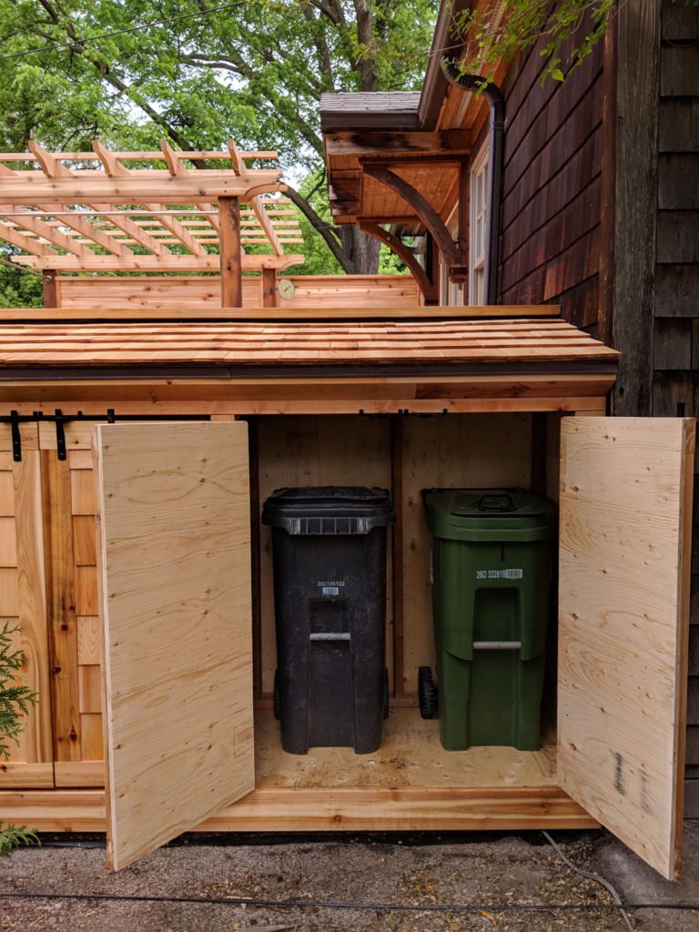 Can I have a storage in my deck, and it’s not under the decking?