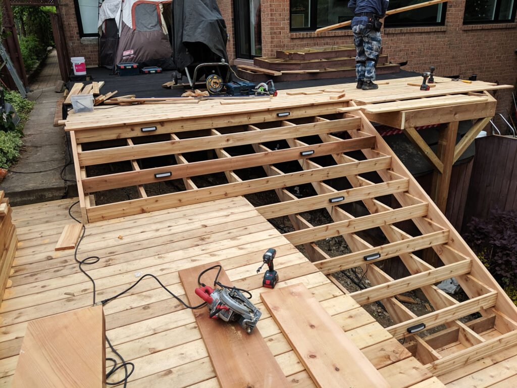 Remodel a deck