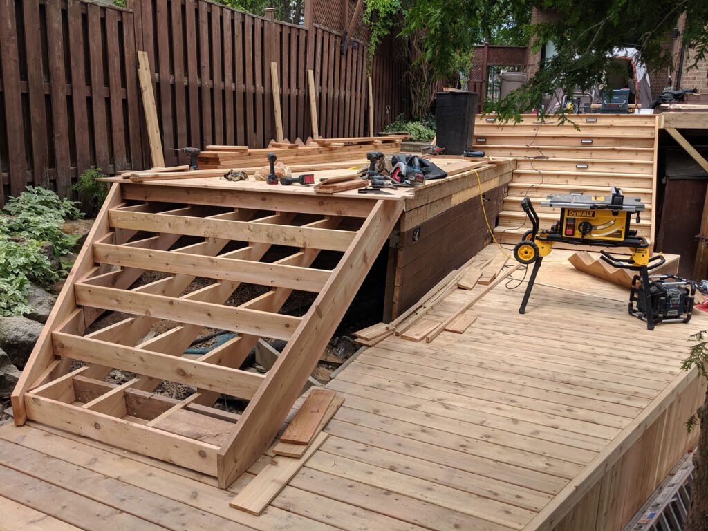 Remodel a deck